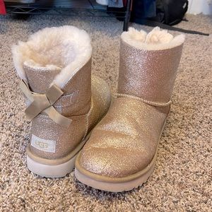 Ugg Glitter Gold Boots